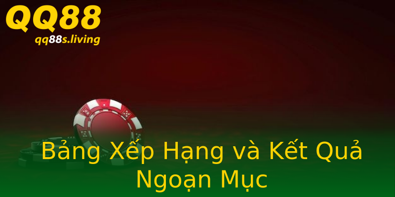 Bảng Xếp Hạng và Kết Quả Ngoạn Mục Bảng Xếp Hạng và Kết Quả Ngoạn Mục